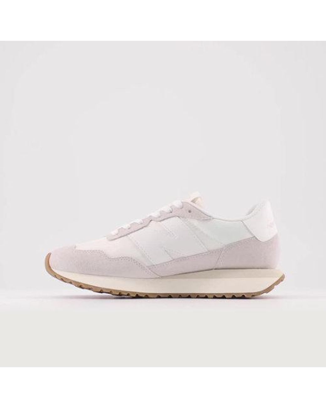 New Balance White 237