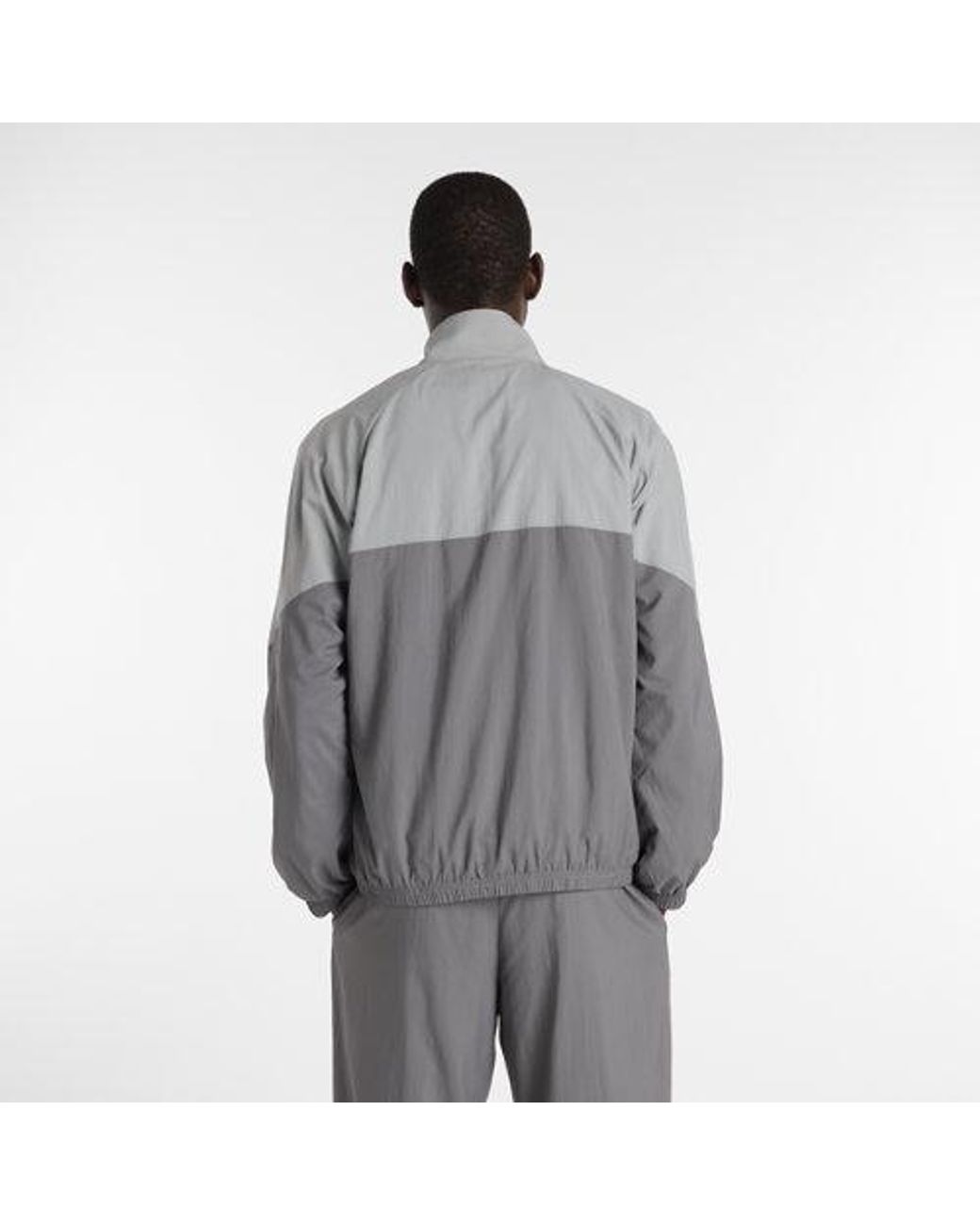 New Balance Gray Sport Legacy Jacket for men