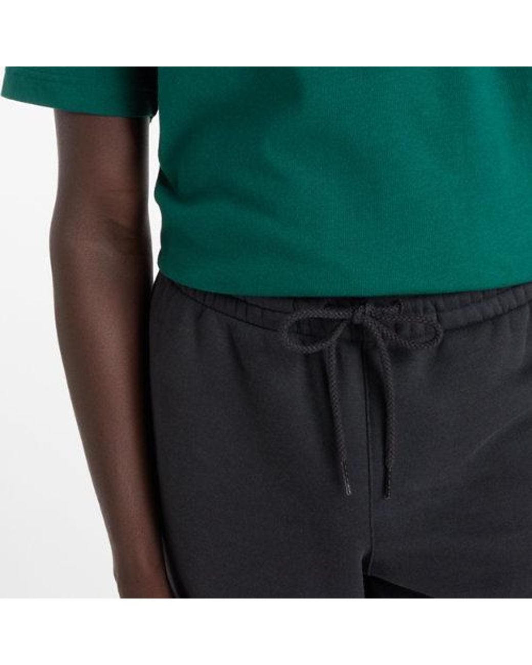 New Balance Black Sport Fleece Short 9" for men