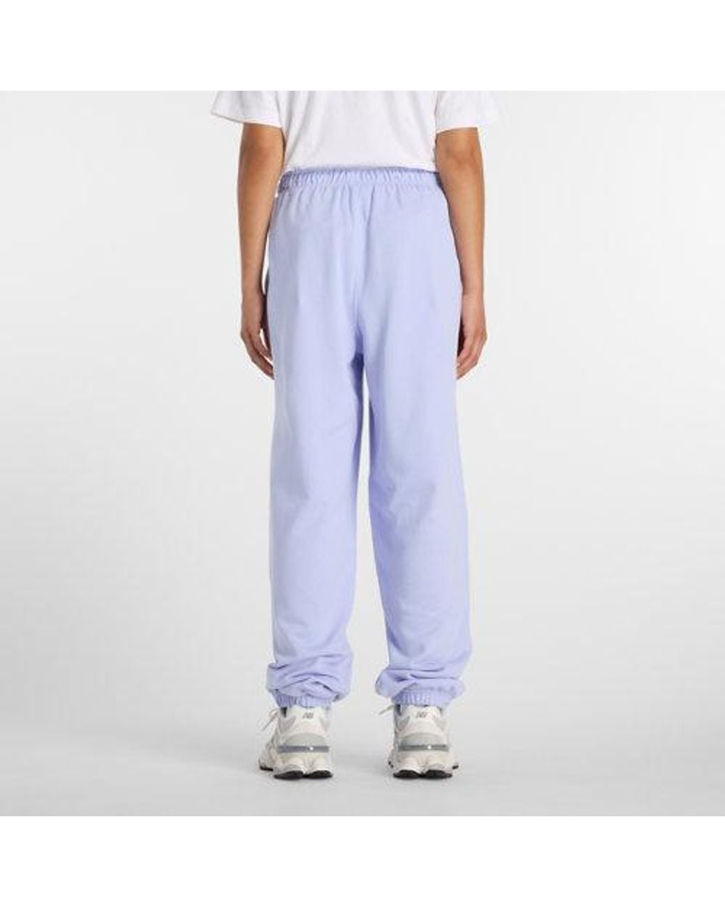New Balance Purple Athletics French Terry Jogger