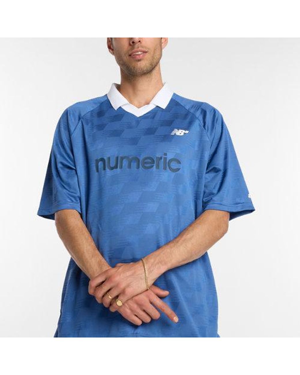 New Balance Blue Numeric Team Jersey for men
