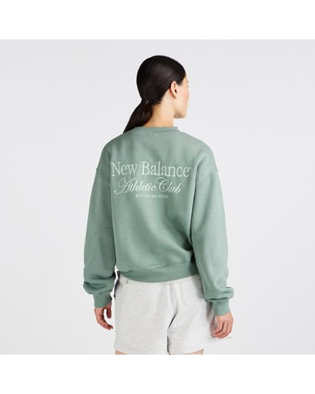 New Balance Green Athletics Club Crew