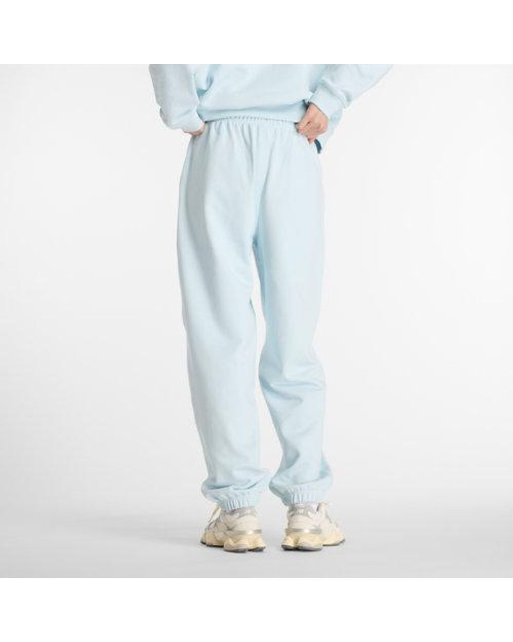 New Balance Blue Athletics French Terry Jogger