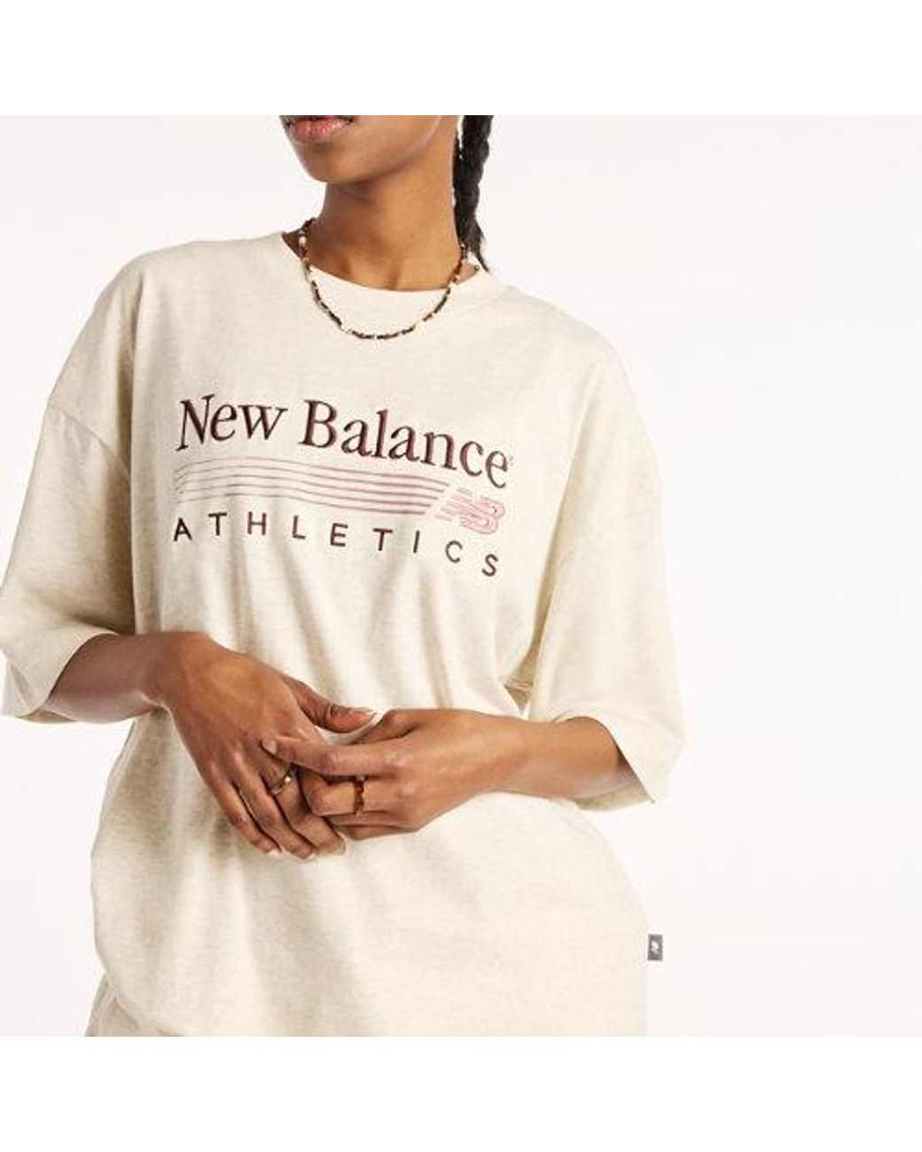 New Balance Natural Trackside Oversized T-Shirt