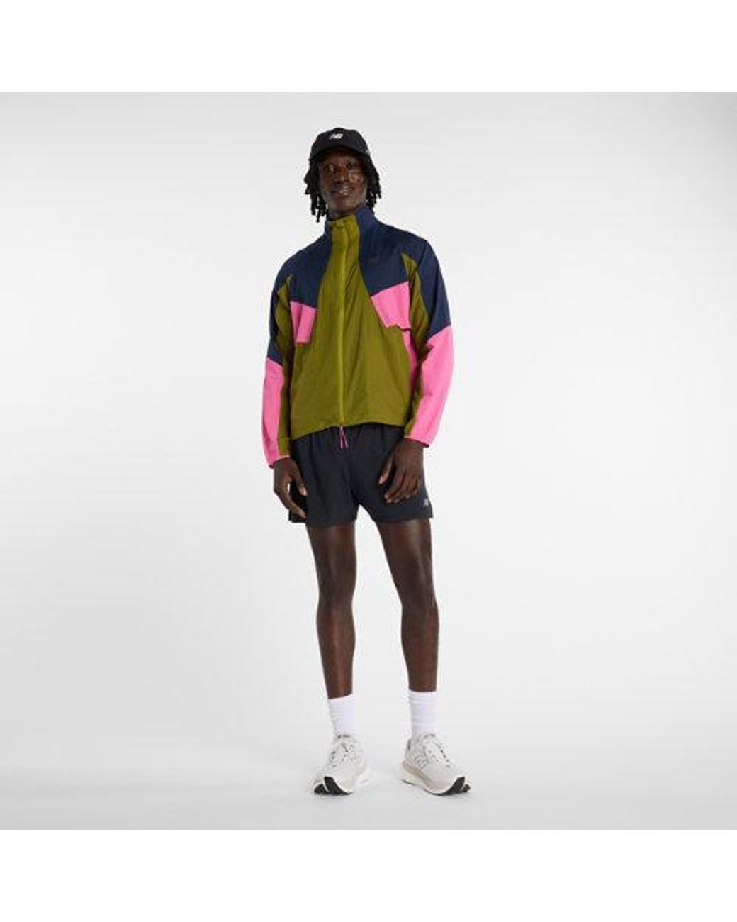 New Balance Green Rc Jacket for men