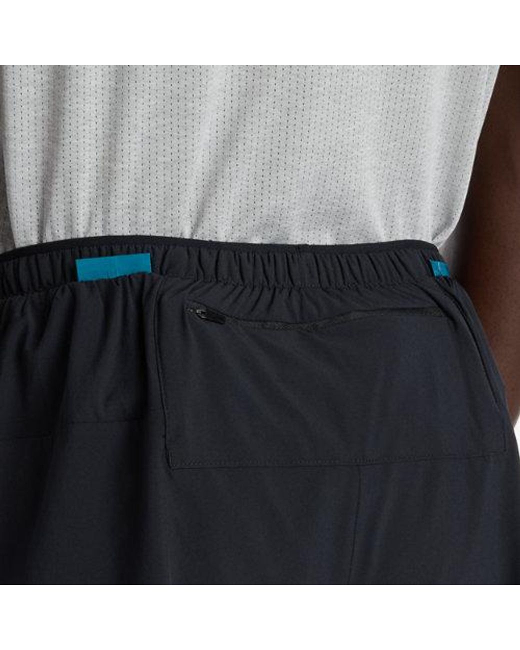 New Balance Black Rc Essential Short 5" for men