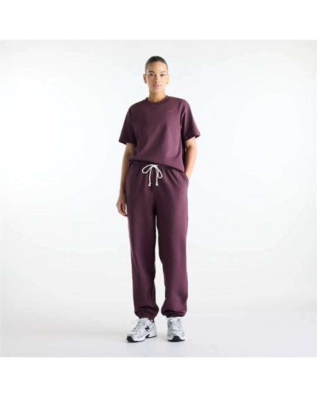 New Balance Purple Athletics Jersey T-Shirt