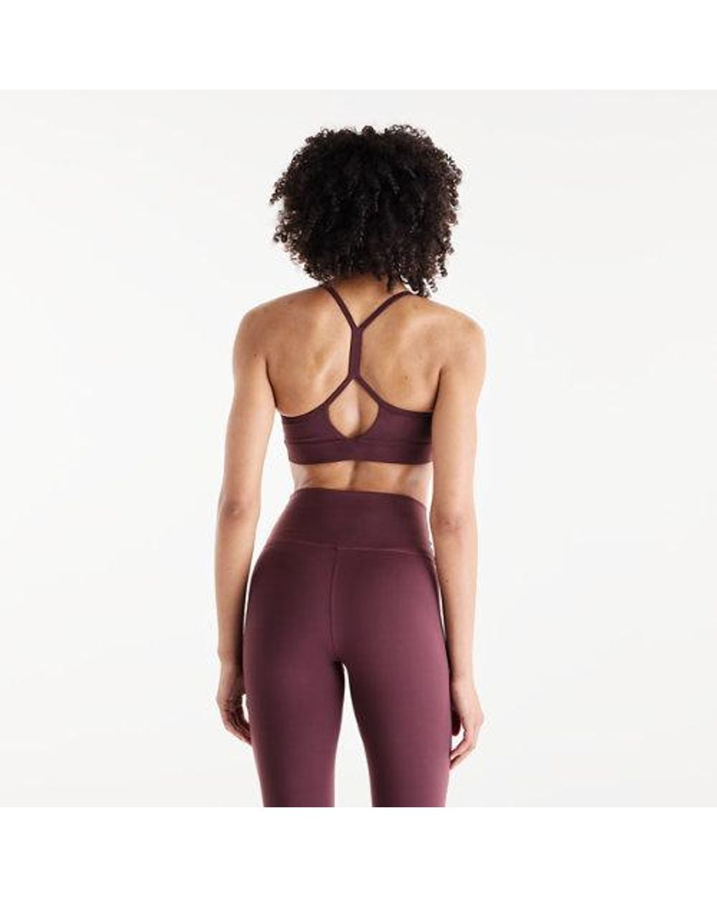 New Balance Purple Nb Essential Yoga Bra