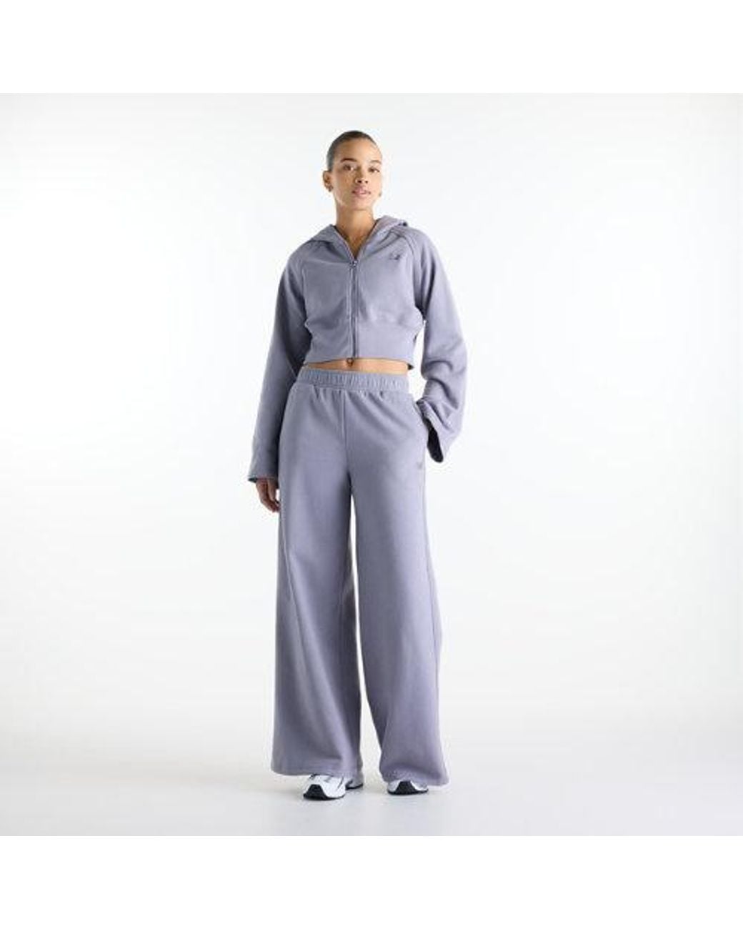 New Balance Blue Brushed Coastal Fleece Pant