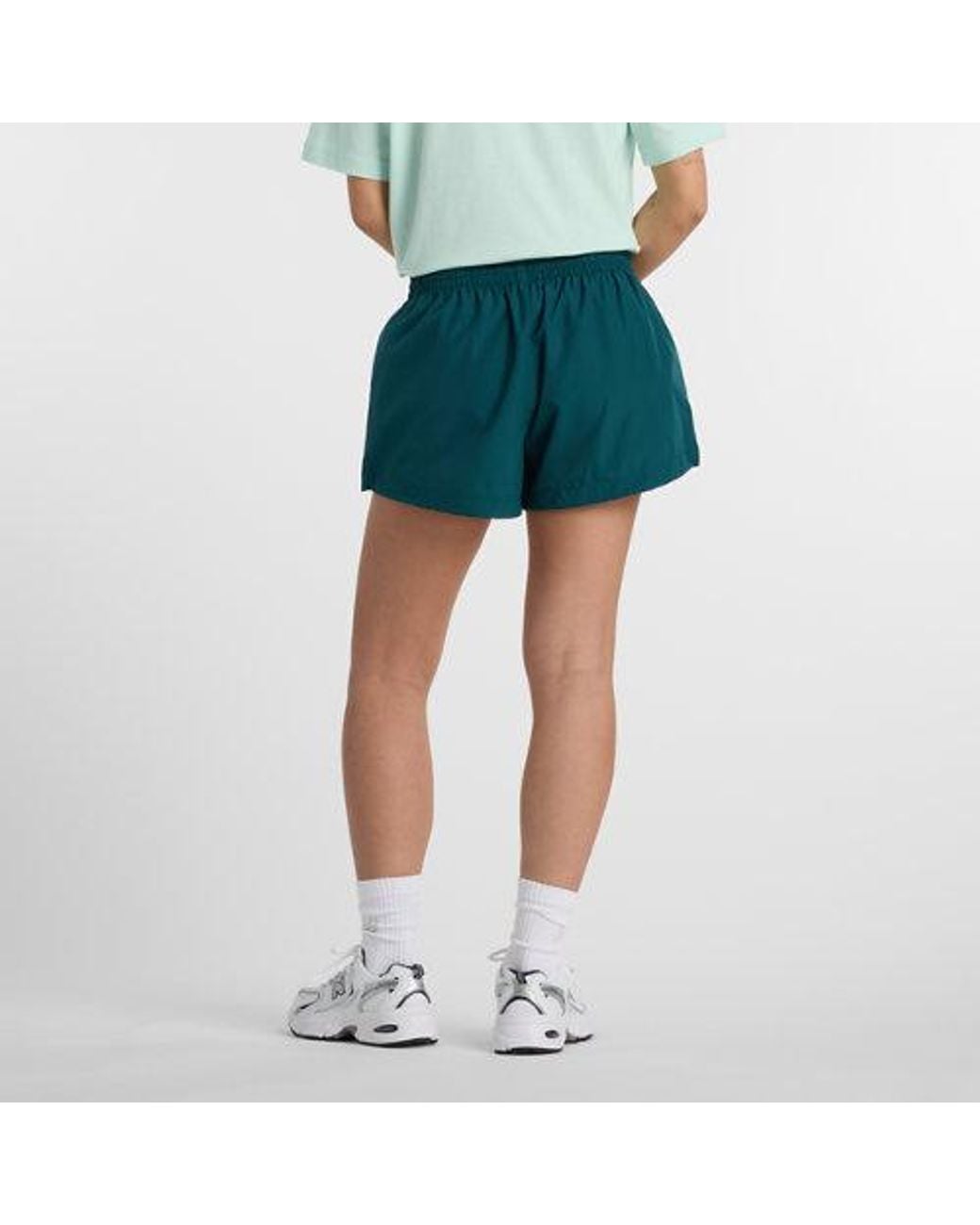 New Balance Blue Trackside Woven Short