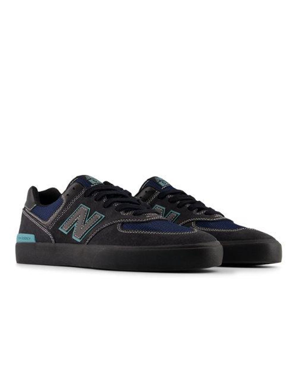New Balance Black Nb Numeric 574 Vulc Skateboarding Shoes