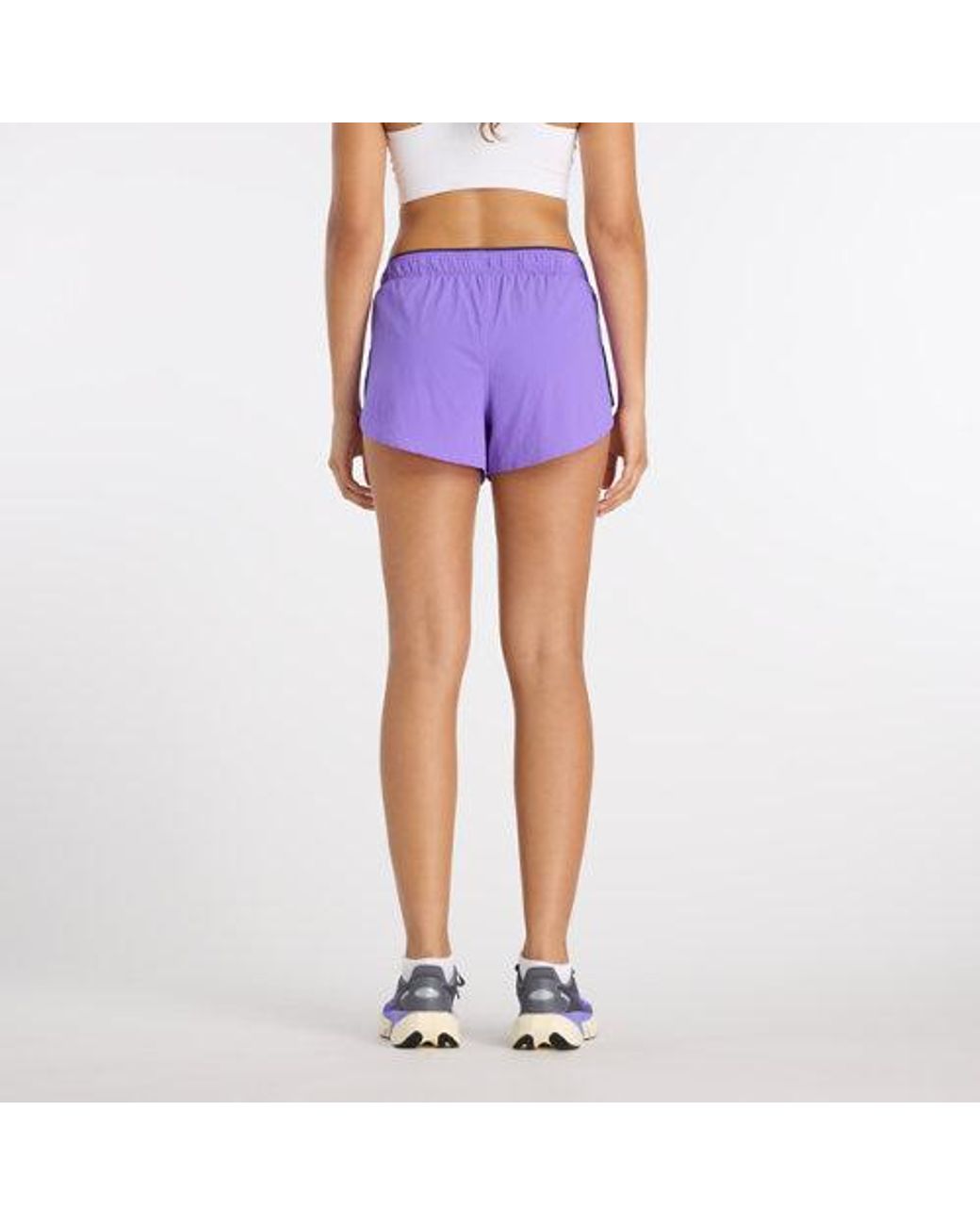 New Balance Blue Rc Ultra Light Printed Short 3"