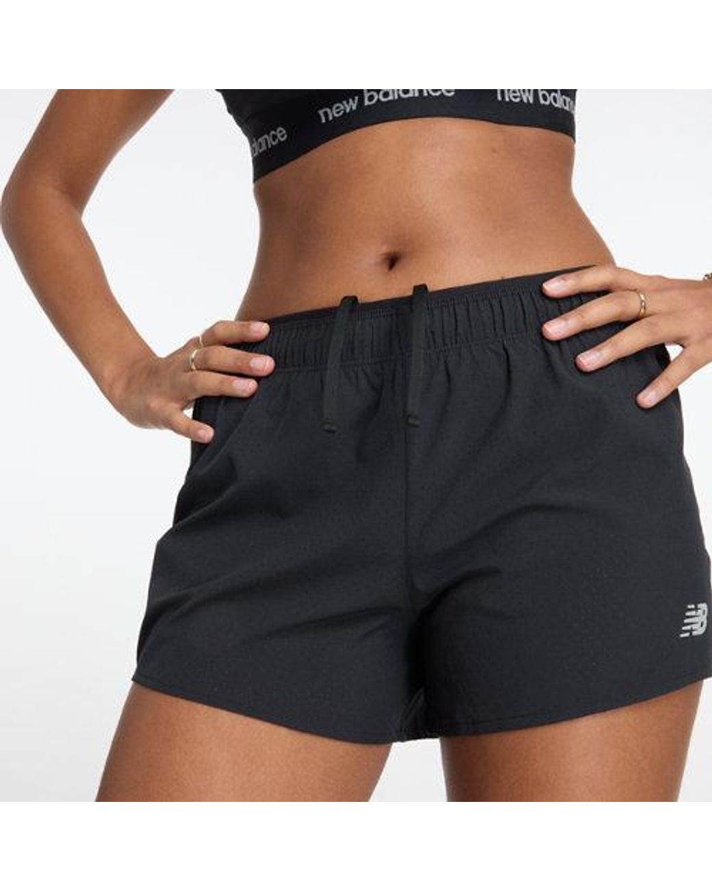 New Balance Blue Rc Short 3"