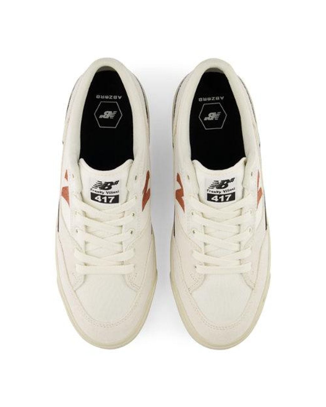 New Balance White Nb Numeric Franky Villani 417 Low