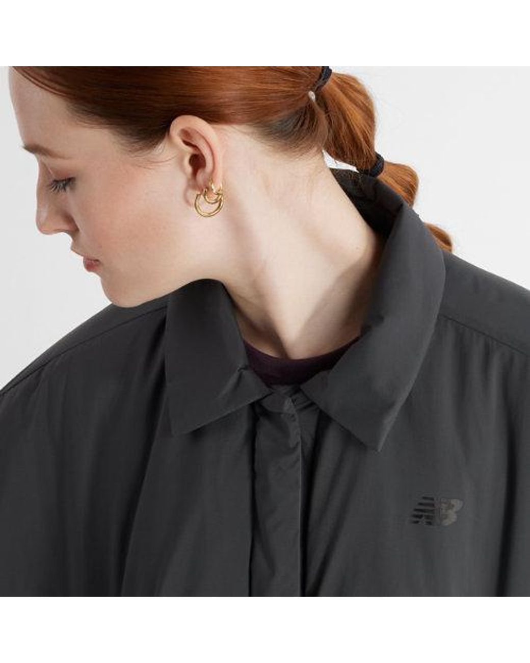 New Balance Black Coaches Jacket