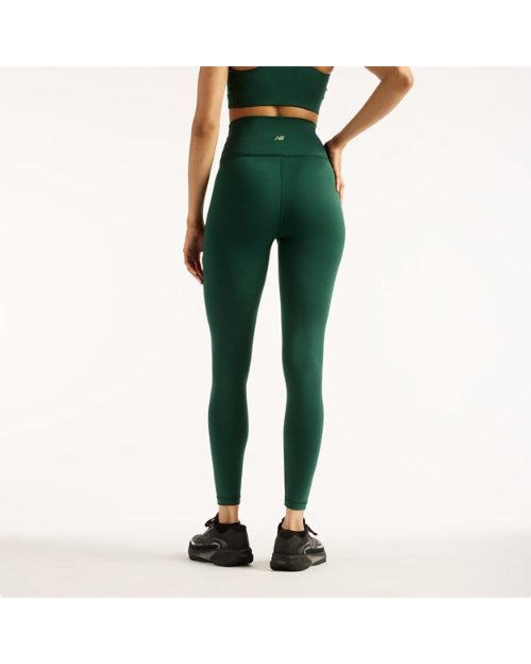 New Balance Green Nb Define High Rise Legging 25"