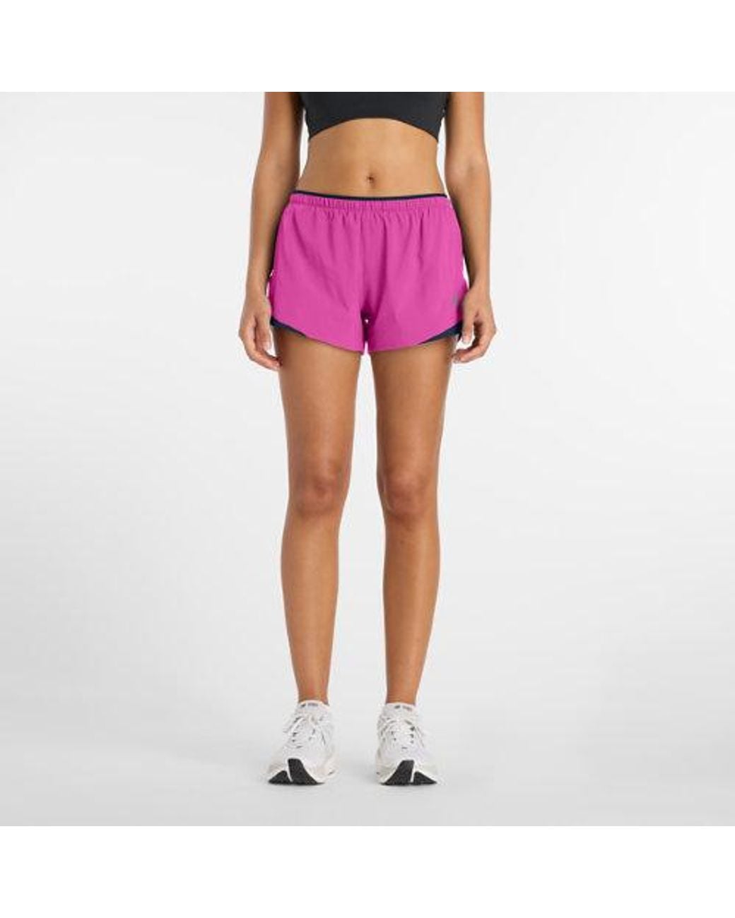 New Balance Pink Rc Essential Short 3"