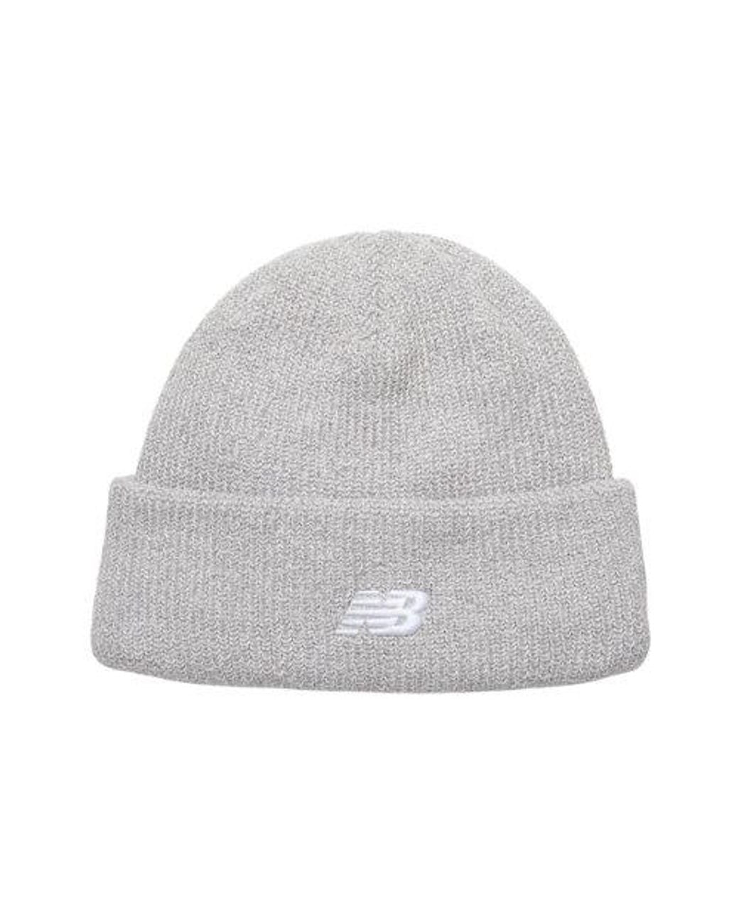 New Balance Gray '47 Cuff Knit Hat