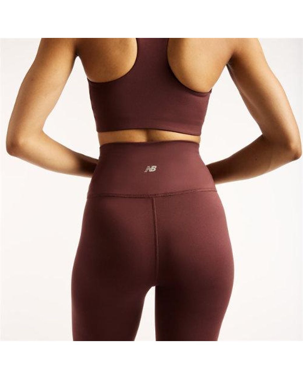 New Balance Red Nb Define High Rise Legging 25"
