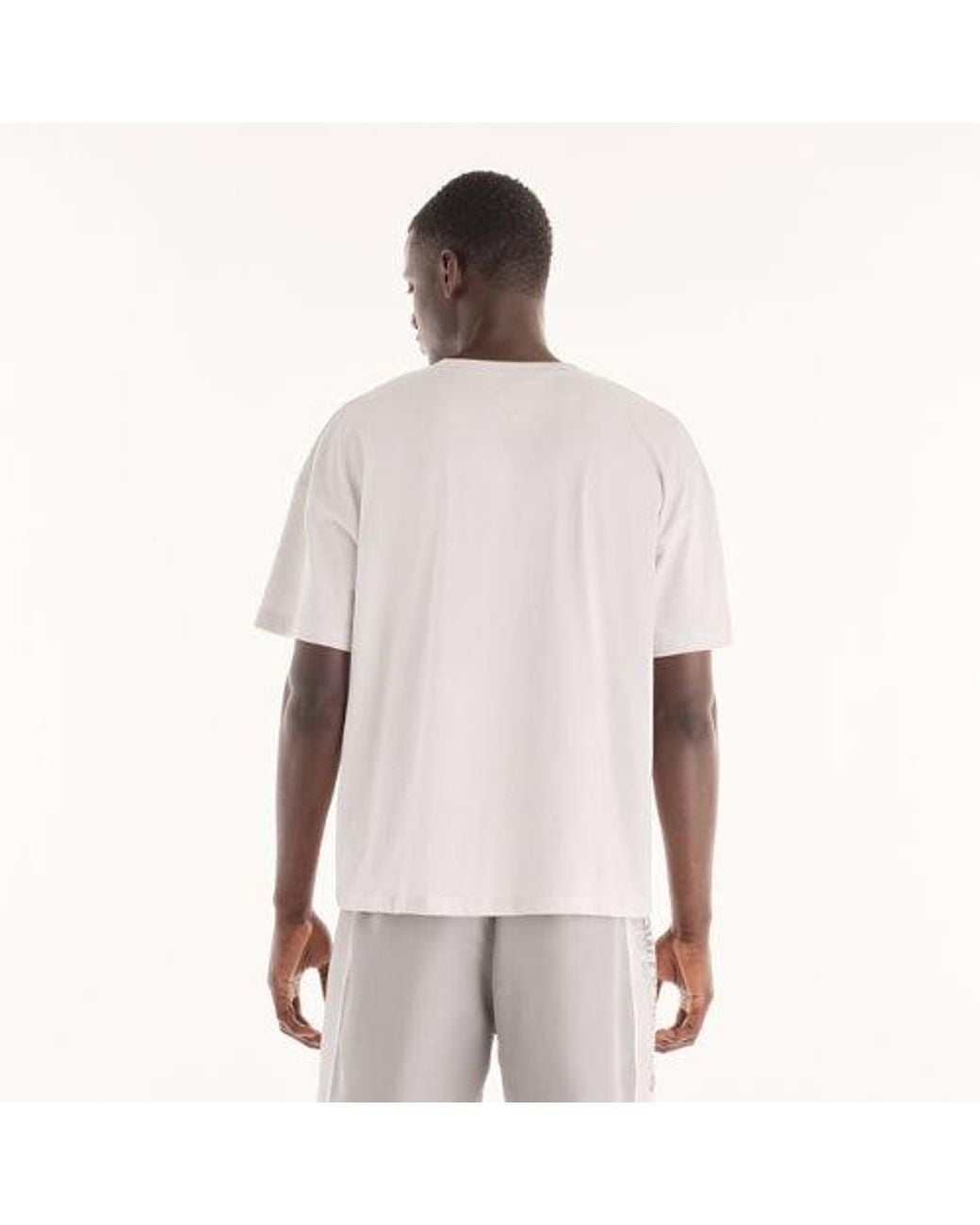New Balance Gray Trackside T-Shirt for men