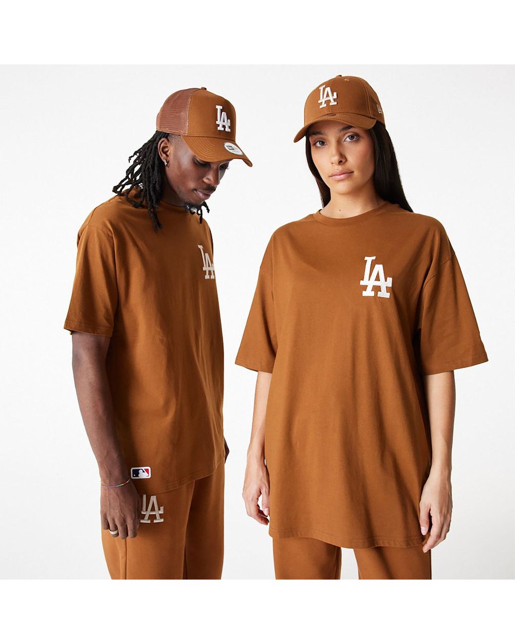 Dodger stadium printed cotton t-shirt - New Era - Men | Luisaviaroma