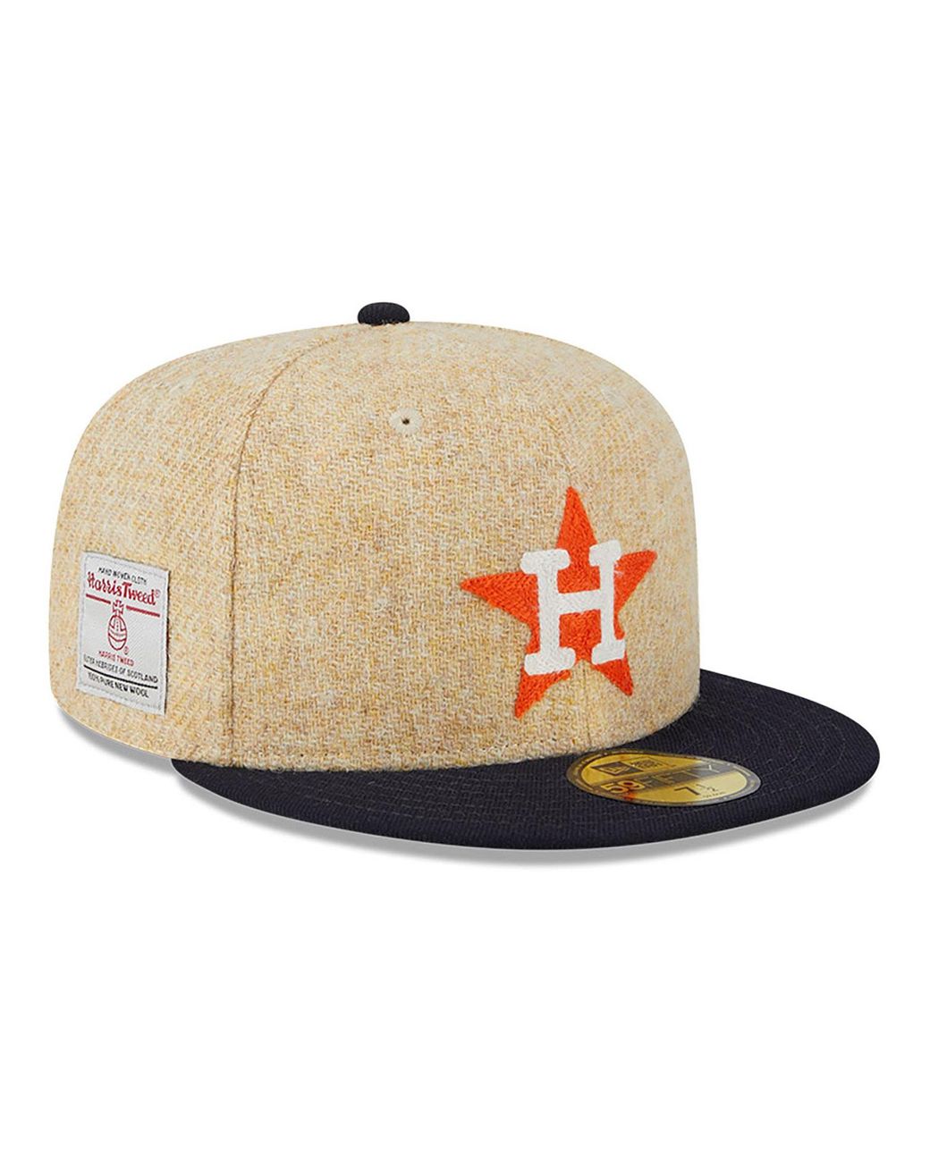 Fitted top astros hat