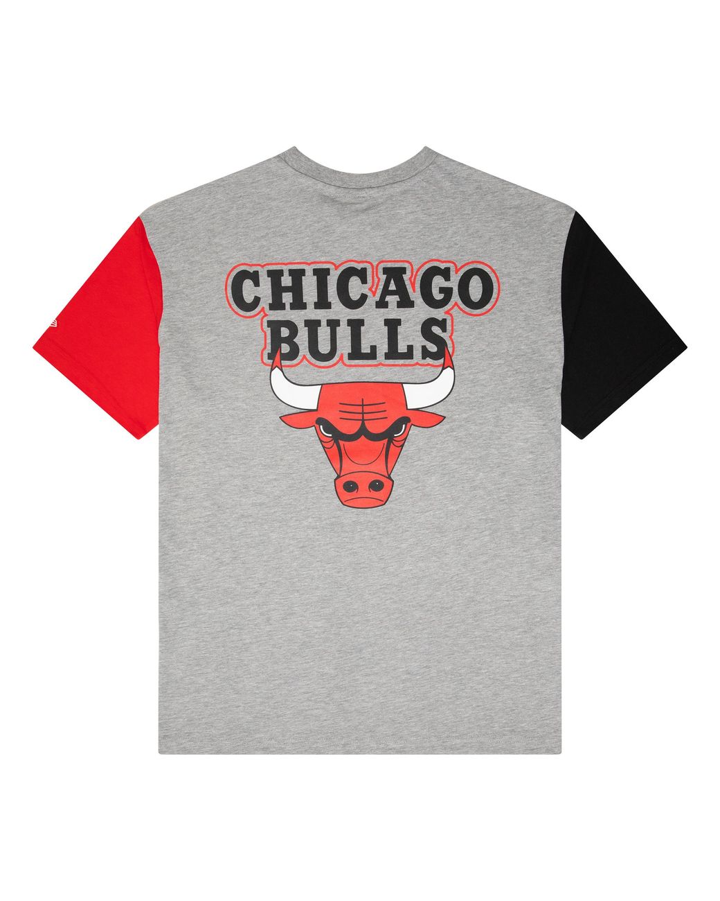 New Era NBA Chicago Bulls back print t-shirt in white exclusive as ASOS