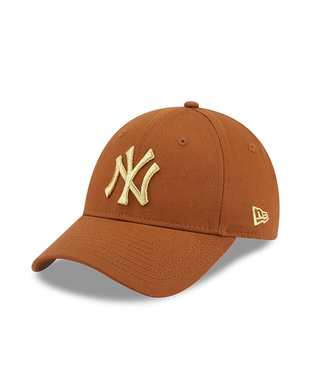 New Era Womens New York Yankees Metallic Logo 9FORTY Baseball Cap