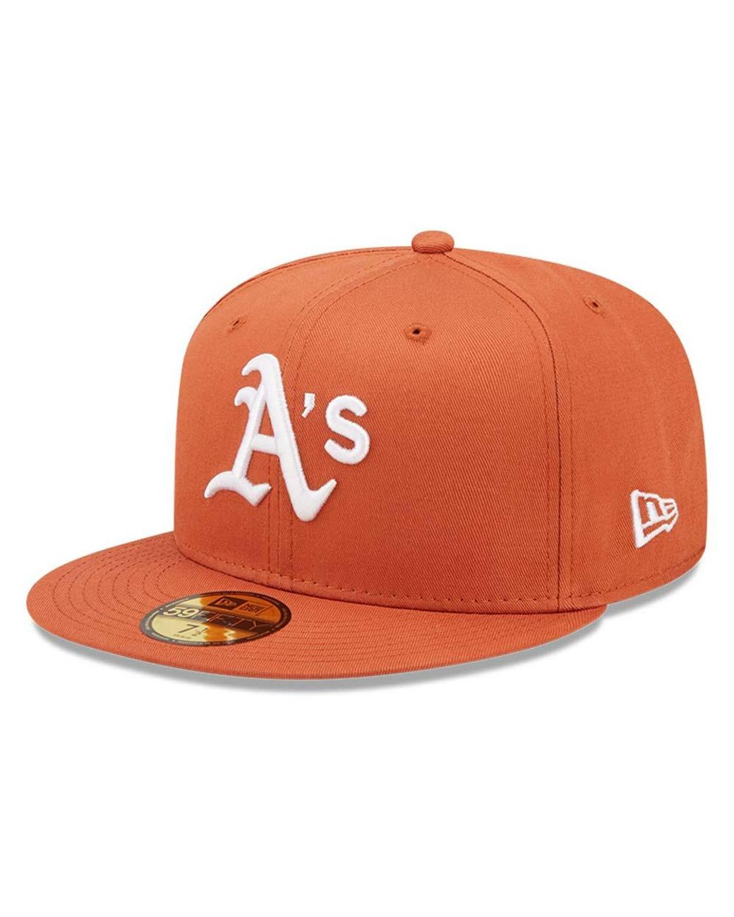 KTZ Oakland Athletics League Essential 59fifty Fitted Cap in Orange for Men  | Lyst UK