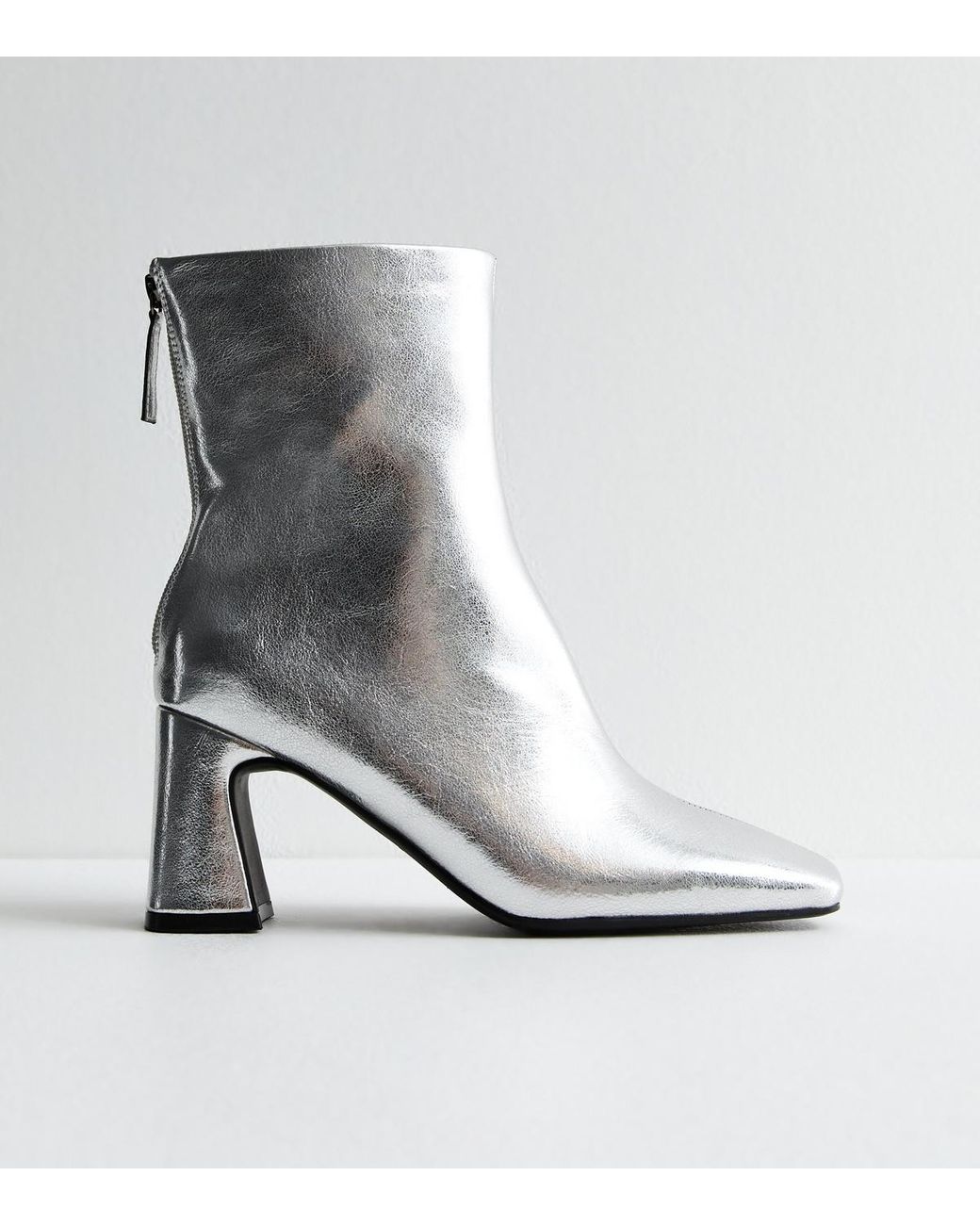 New look white ankle boots hotsell