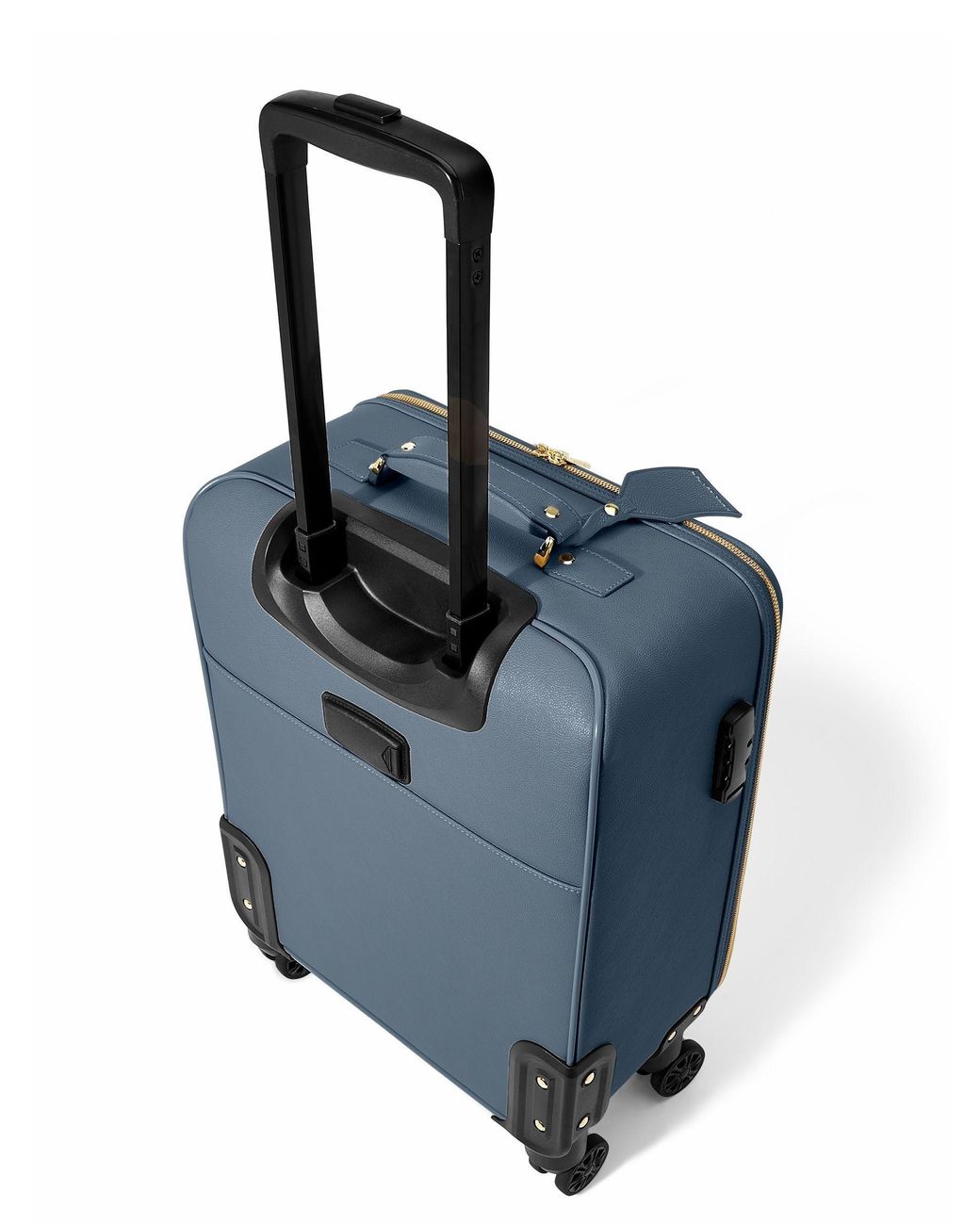 Katie Loxton Blue Oxford Cabin Suitcase