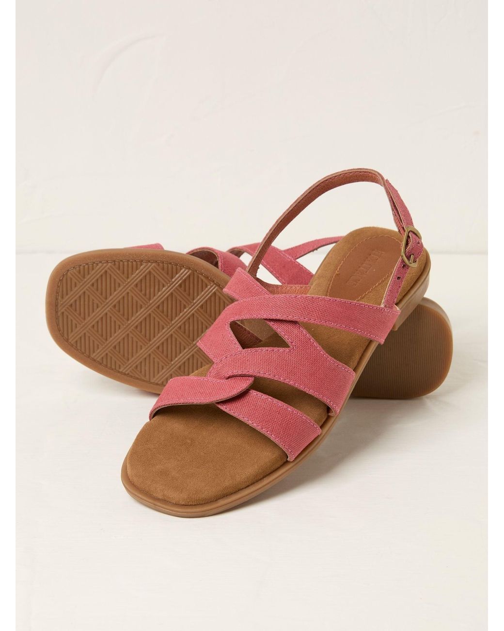 FatFace Pink Fatface Coco Strappy Sandal