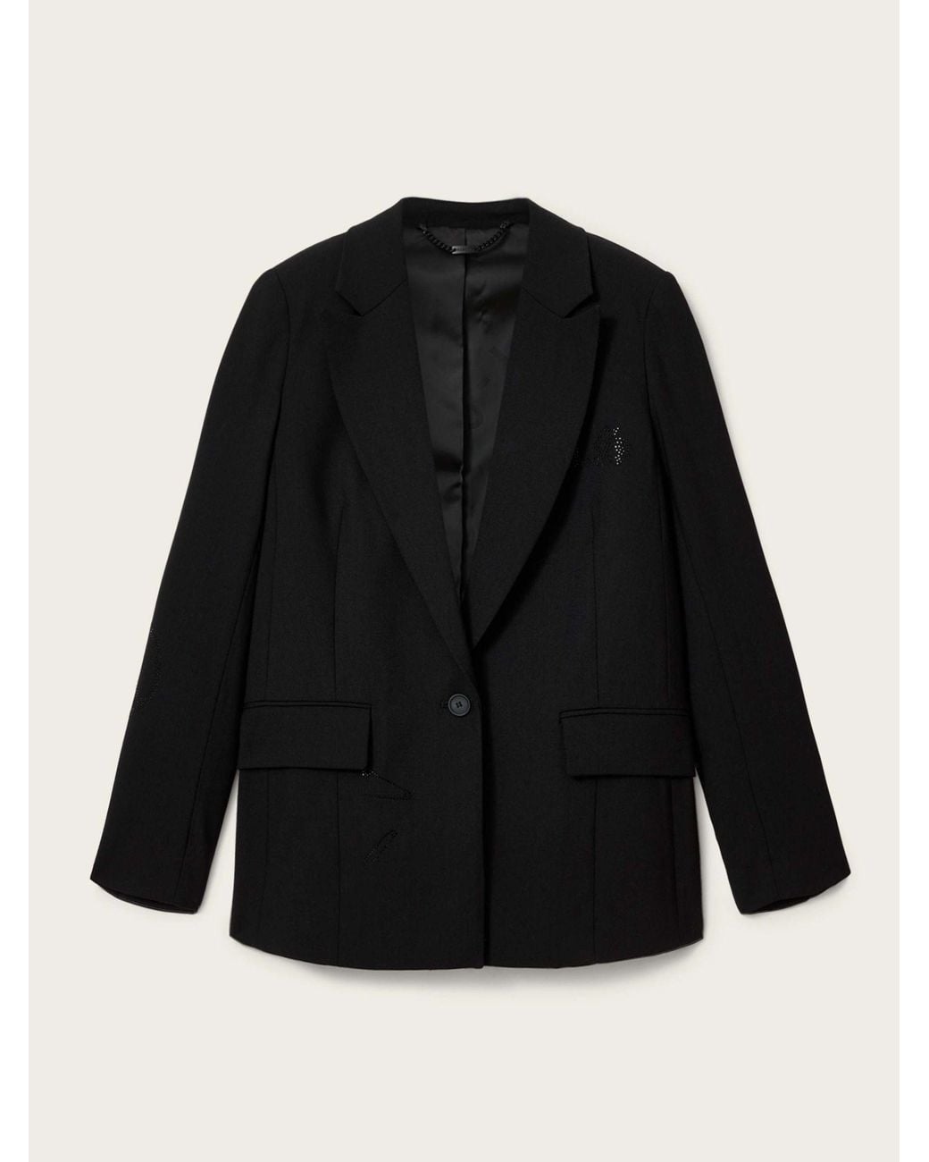 AllSaints Black Allsaints Ottie Blazer