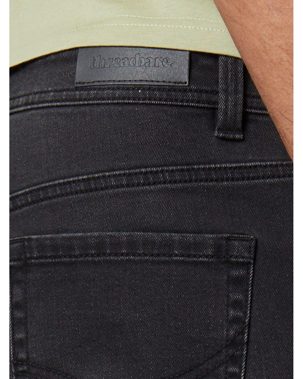 Threadbare Blue Denim Shorts for men