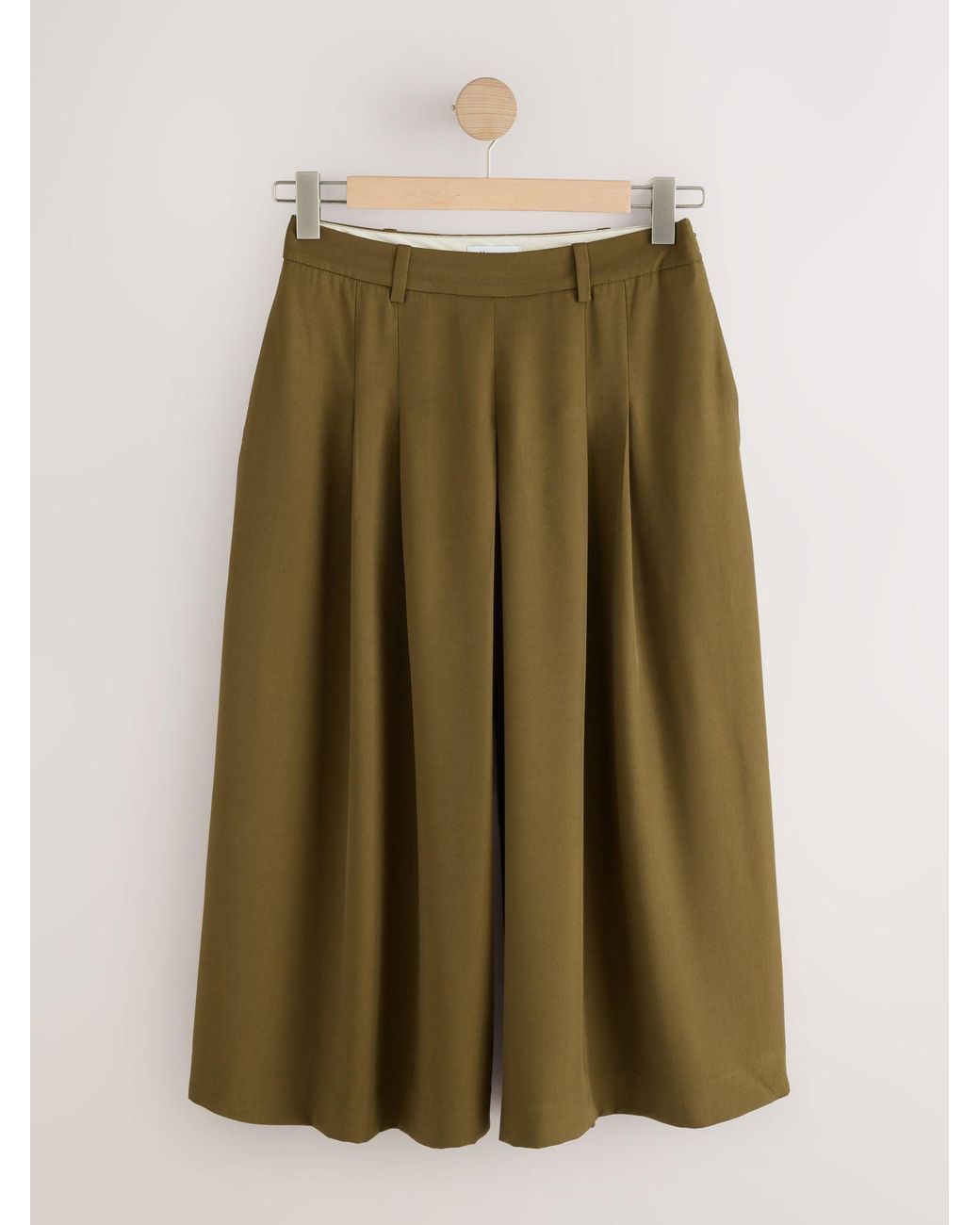 Next Green N. Premium Pleated Culottes
