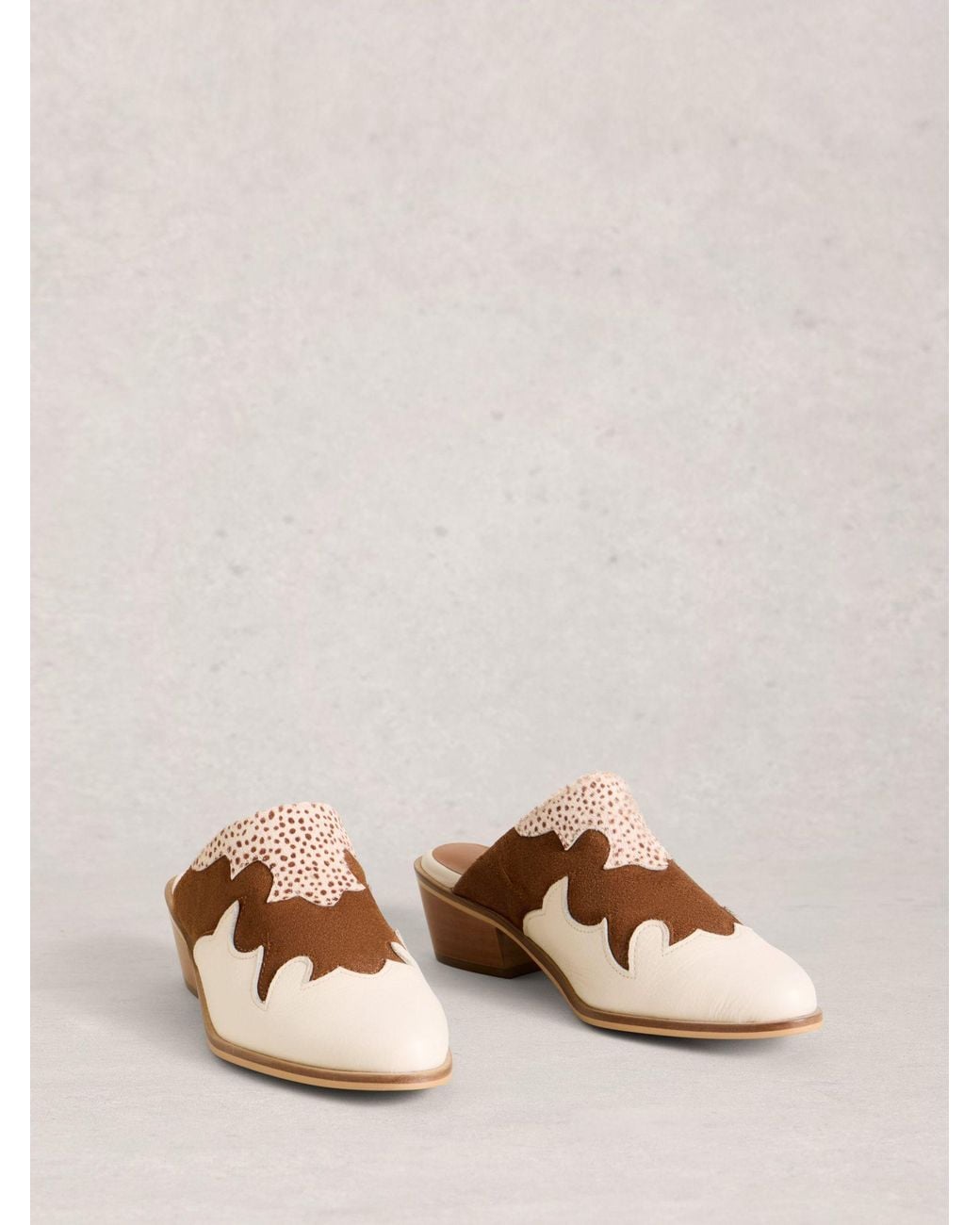 White Stuff Natural Western Mules