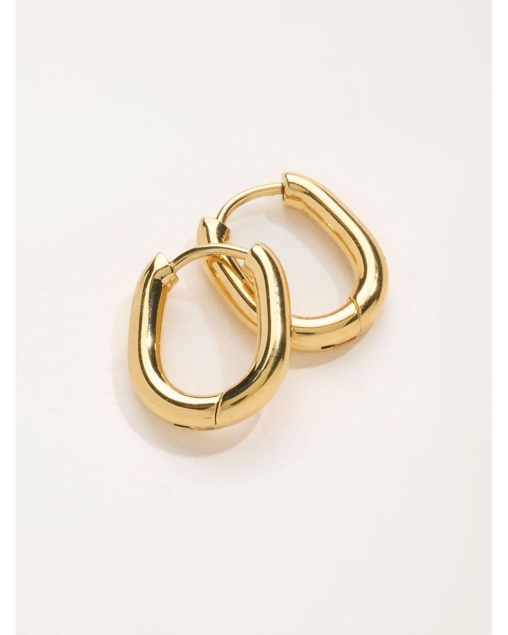 FatFace Natural Fatface Waterproof Oval Hoops