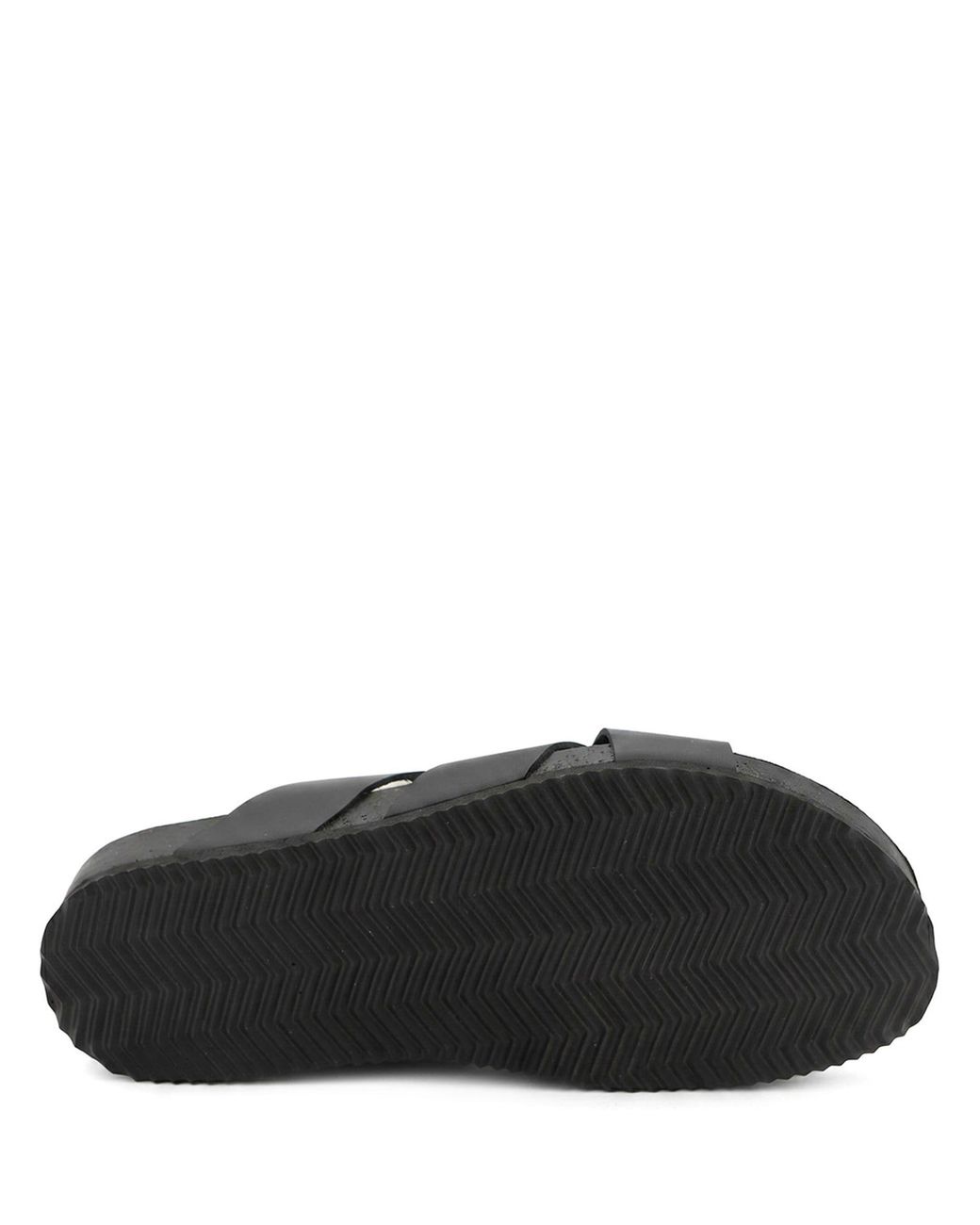 Jones Bootmaker Black Wallsend Leather Mule Sandals for men