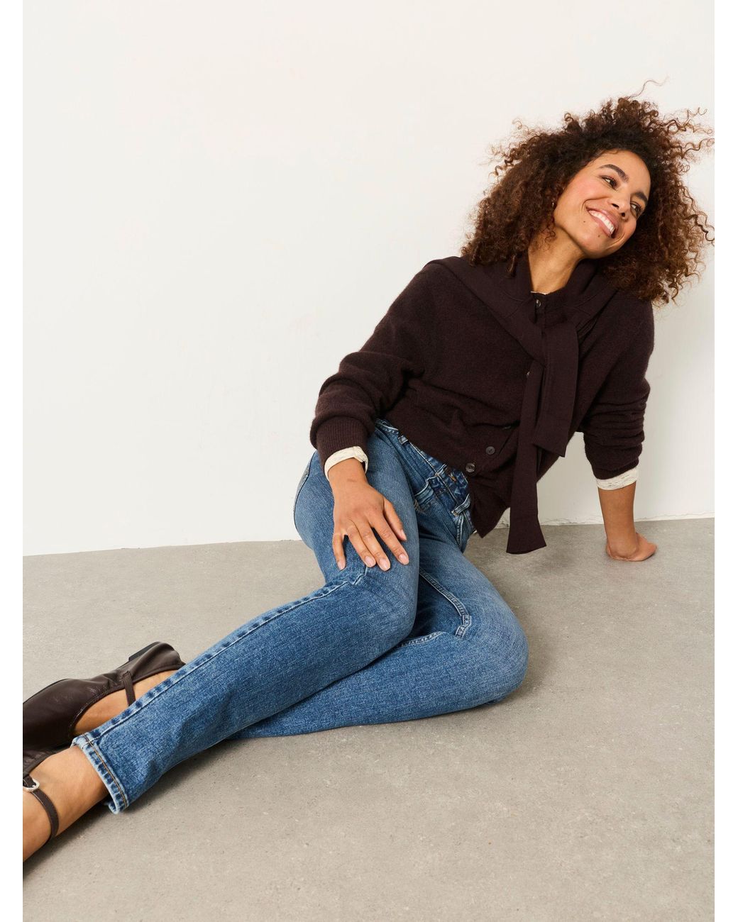 FatFace Blue Shenley Slim Leg Jeans