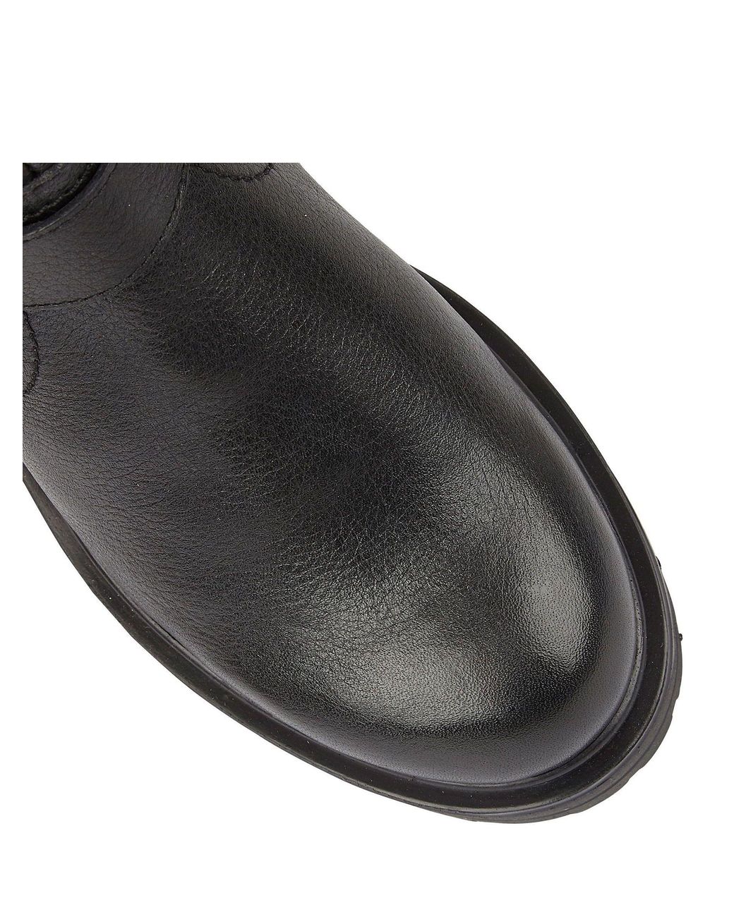 Lotus Black Knee High Boots