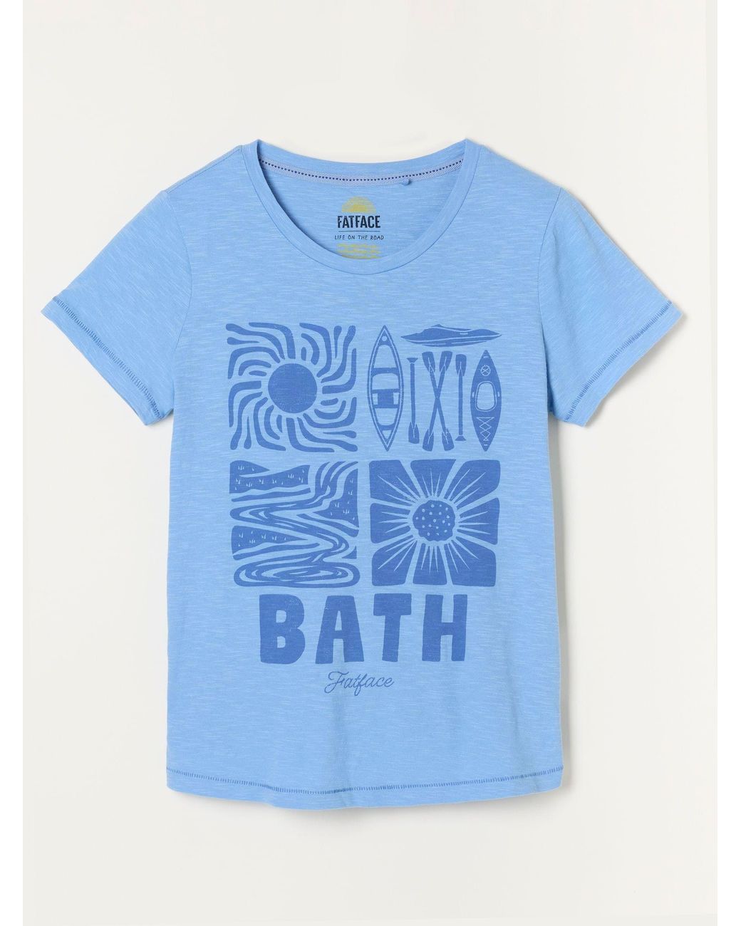FatFace Blue Aloa Land Tee