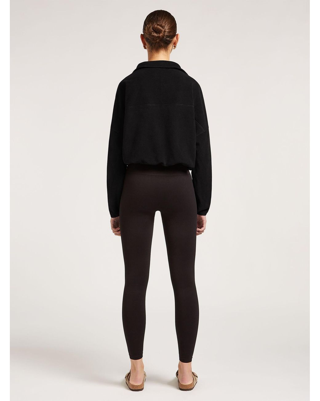 4th Arq Black Devan 'Cloud' Half-Zip Fleece