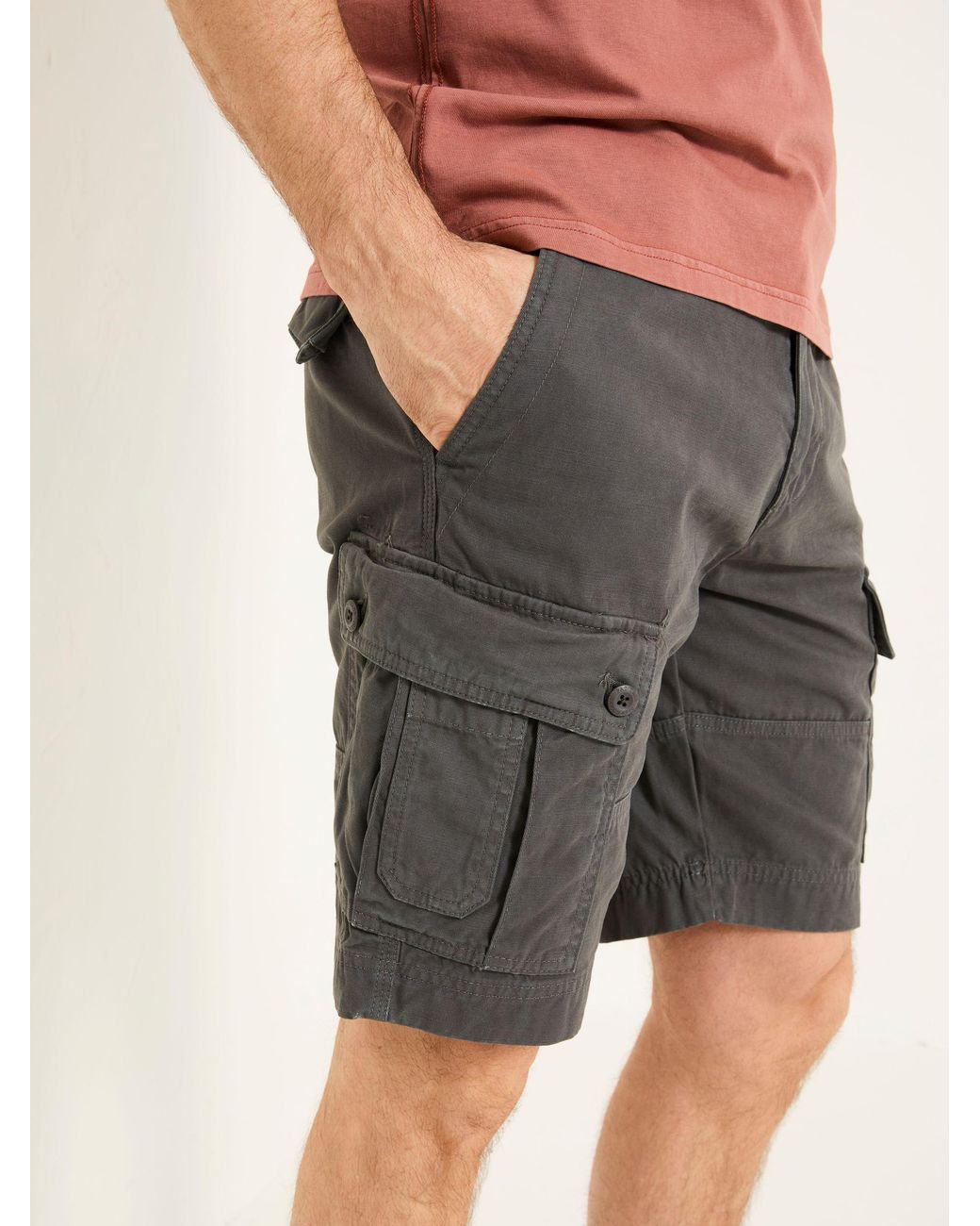 FatFace Natural Breakyard Cargo Shorts for men