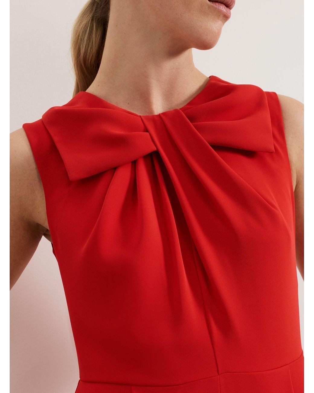 Phase Eight Red Saffron Jumpsuit
