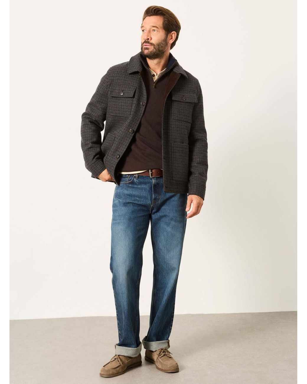 FatFace Black Jacket for men