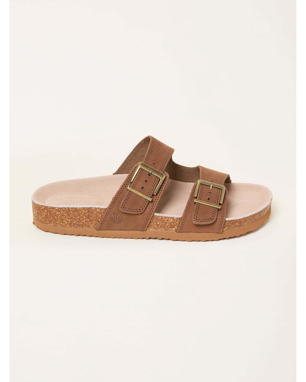 FatFace Natural Fatface Meldon Tan Footbed for men