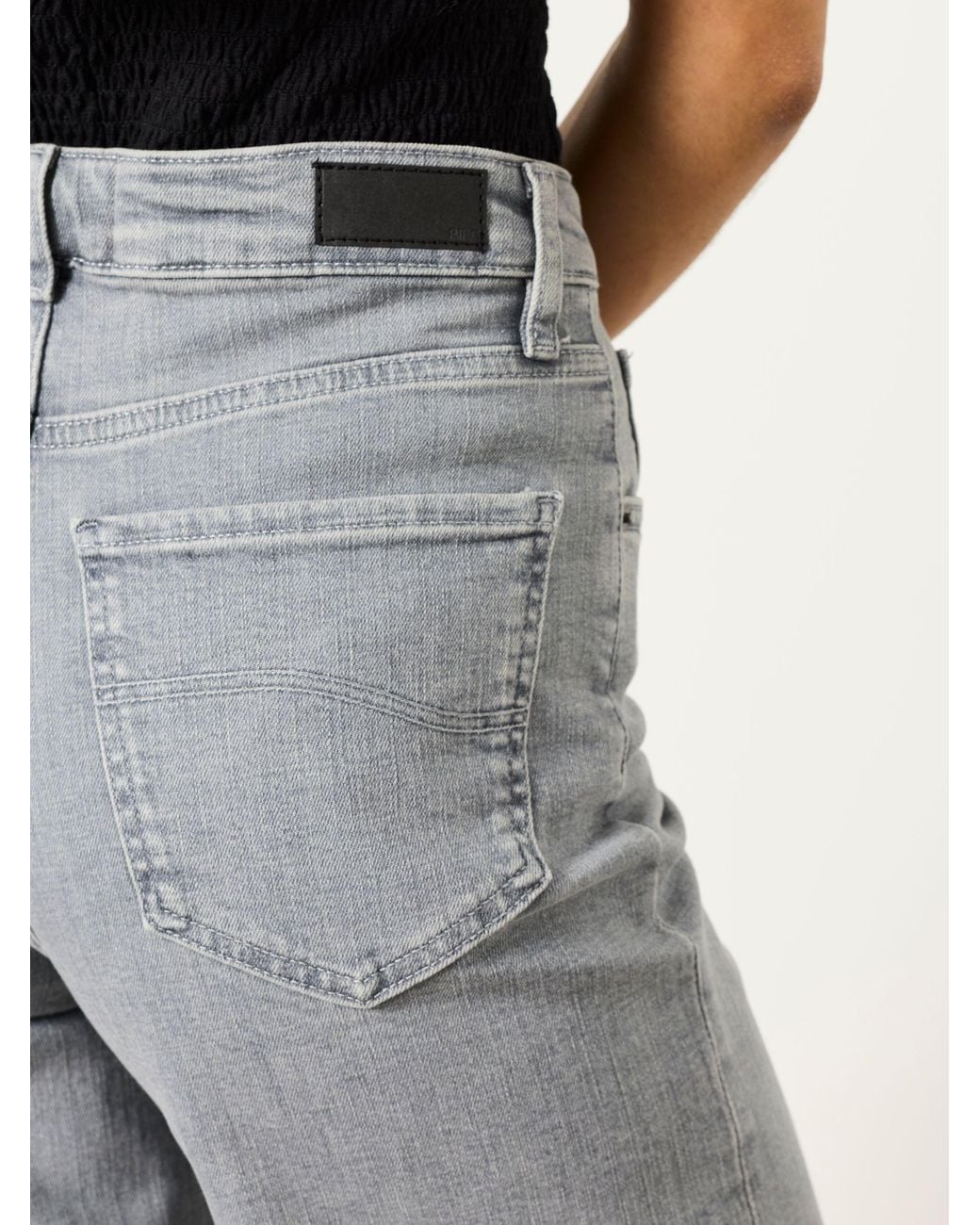 FatFace Gray Welling Wide Leg Jeans