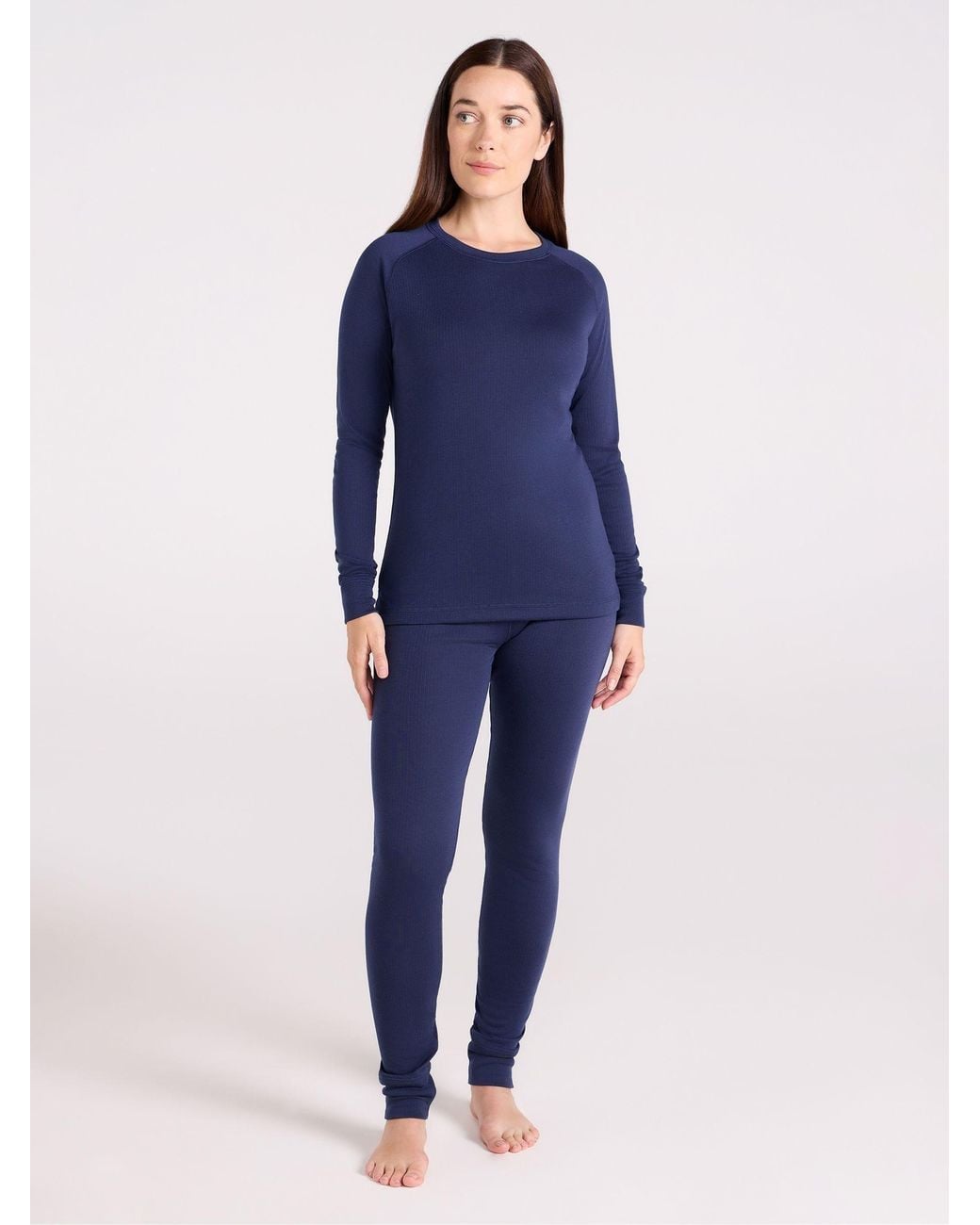 Mountain Warehouse Blue Thermal Base Layer Top