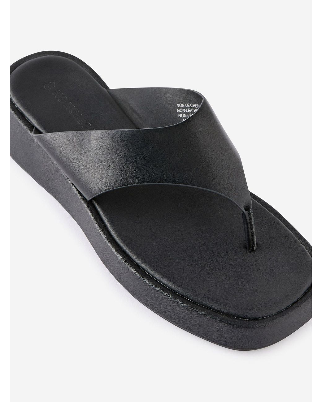 Cotton On Black Bowie Flatform Sandals