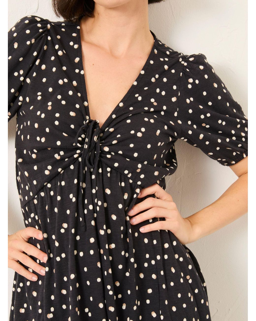 FatFace Natural Nell Regular Jersey Mini Dress